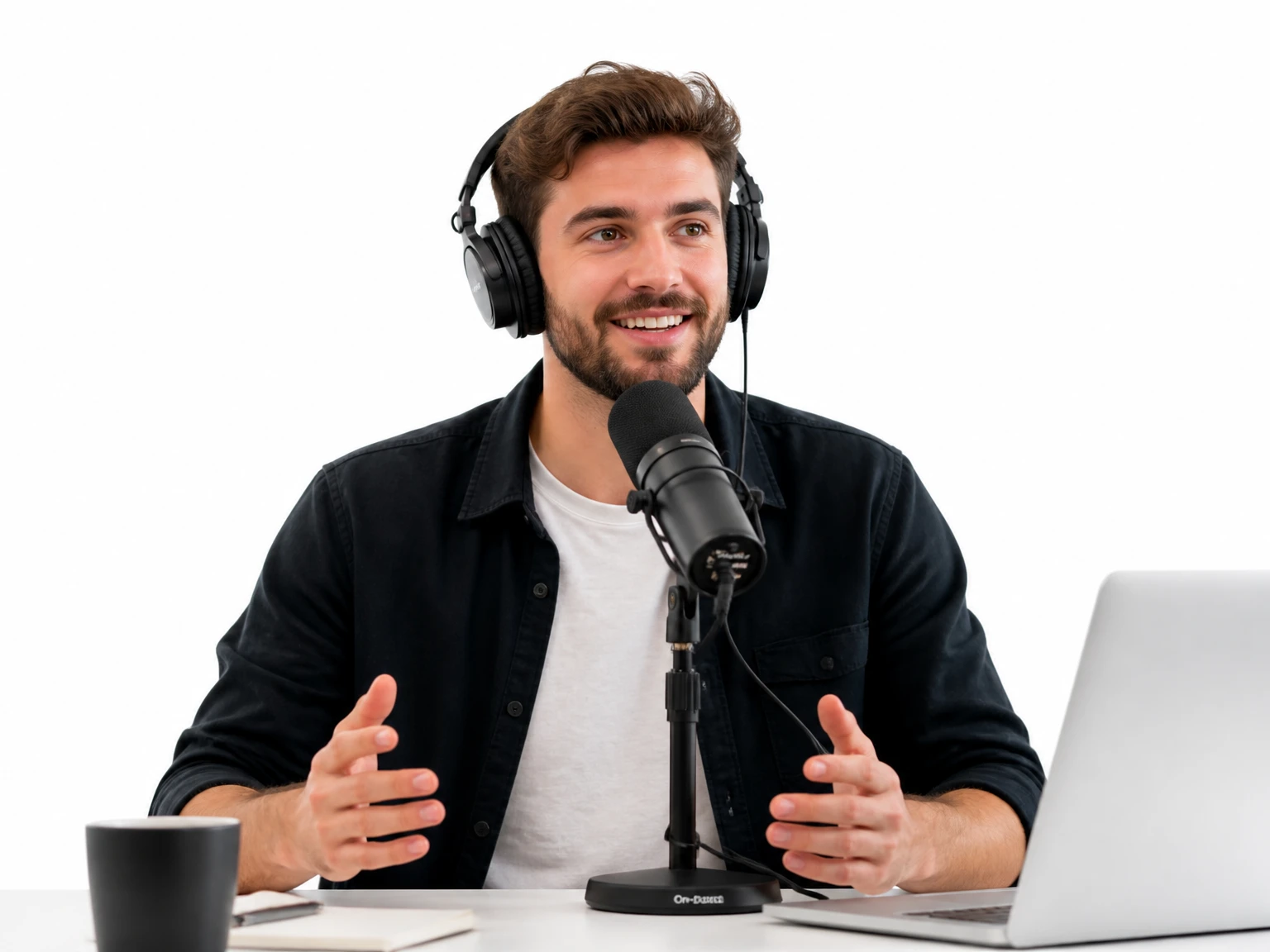 Creadores de contenido y podcasters reutilizando videos