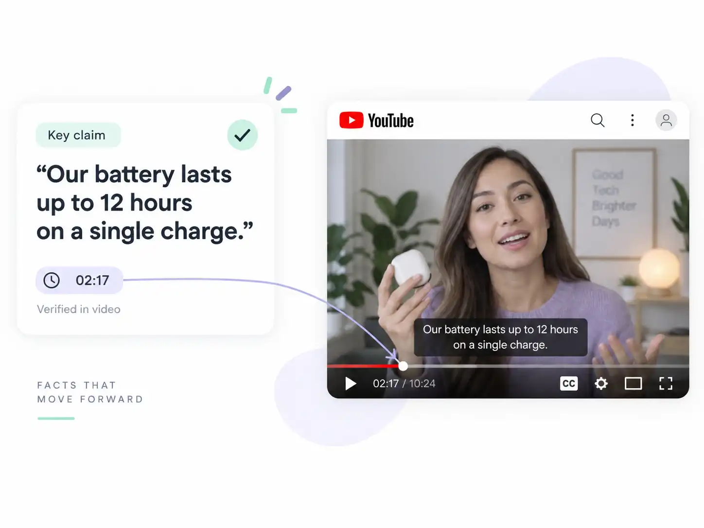 Vérifier un résumé YouTube par rapport à la vidéo originale